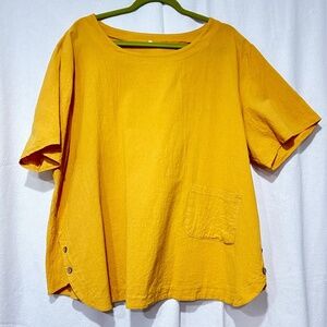 Linen Cotton Top